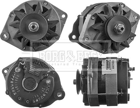 Borg & Beck BBA2269 - Alternator www.autospares.lv