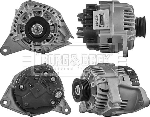 Borg & Beck BBA2264 - Alternator www.autospares.lv