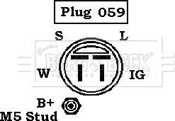 Borg & Beck BBA2266 - Ģenerators www.autospares.lv