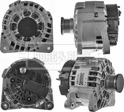 Borg & Beck BBA2202 - Alternator www.autospares.lv