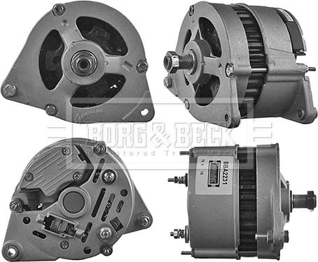 Borg & Beck BBA2231 - Alternator www.autospares.lv