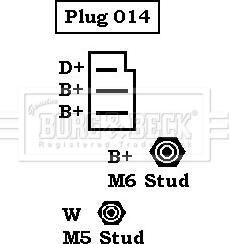 Borg & Beck BBA2231 - Ģenerators autospares.lv