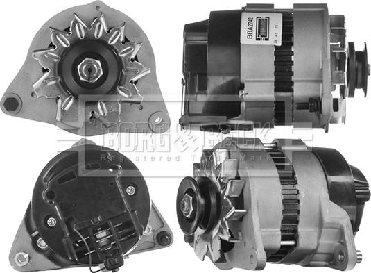 Borg & Beck BBA2742 - Alternator www.autospares.lv