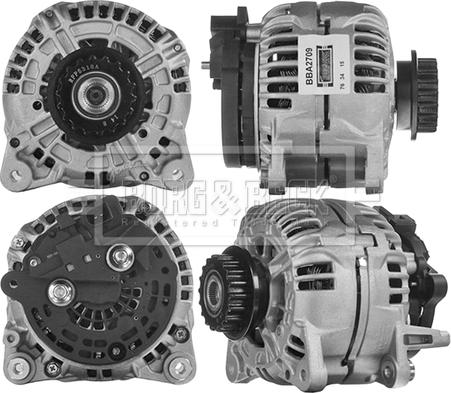 Borg & Beck BBA2709 - Alternator www.autospares.lv