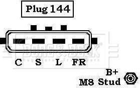 Borg & Beck BBA2733 - Ģenerators autospares.lv