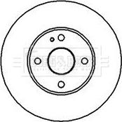 Borg & Beck BBD4993 - Bremžu diski www.autospares.lv