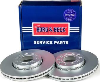 Borg & Beck BBD4948 - Brake Disc www.autospares.lv