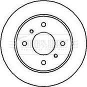 Borg & Beck BBD4957 - Bremžu diski www.autospares.lv