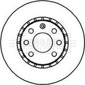 Borg & Beck BBD4960 - Bremžu diski autospares.lv