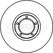 Borg & Beck BBD4969 - Bremžu diski www.autospares.lv