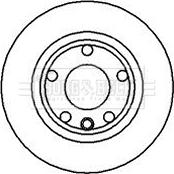 Borg & Beck BBD4962 - Bremžu diski www.autospares.lv