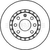 Borg & Beck BBD4904 - Bremžu diski www.autospares.lv