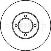 Borg & Beck BBD4902 - Bremžu diski www.autospares.lv