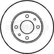 Borg & Beck BBD4915 - Bremžu diski www.autospares.lv