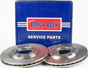 Borg & Beck BBD4989 - Bremžu diski www.autospares.lv