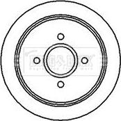 Borg & Beck BBD4982 - Bremžu diski www.autospares.lv