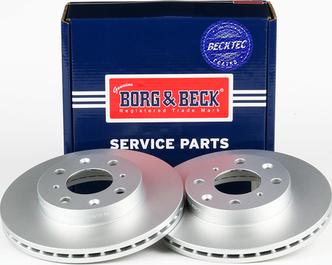 Borg & Beck BBD4987 - Bremžu diski www.autospares.lv