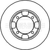 Borg & Beck BBD4920 - Bremžu diski www.autospares.lv