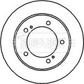 Borg & Beck BBD4927 - Bremžu diski www.autospares.lv