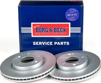 Borg & Beck BBD4495 - Bremžu diski www.autospares.lv