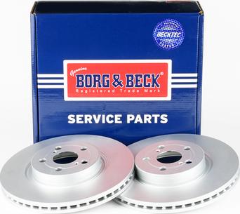 Borg & Beck BBD4459 - Bremžu diski www.autospares.lv