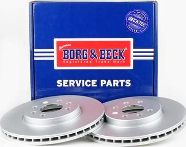 Borg & Beck BBD4455 - Bremžu diski www.autospares.lv