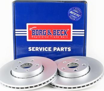 Borg & Beck BBD4456 - Bremžu diski www.autospares.lv