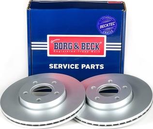 Borg & Beck BBD4451 - Bremžu diski www.autospares.lv