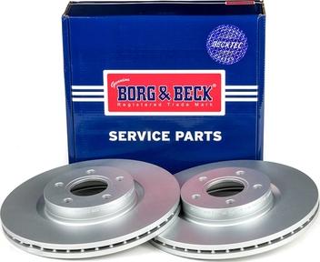 Borg & Beck BBD4452 - Brake Disc www.autospares.lv