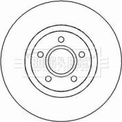 Borg & Beck BBD4452 - Bremžu diski autospares.lv