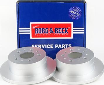 Borg & Beck BBD4404 - Тормозной диск www.autospares.lv