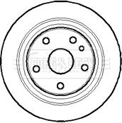 Borg & Beck BBD4413 - Bremžu diski www.autospares.lv