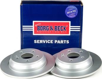 Borg & Beck BBD4489 - Bremžu diski www.autospares.lv