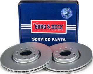 Borg & Beck BBD4436 - Тормозной диск www.autospares.lv