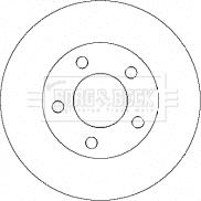 Borg & Beck BBD4430 - Bremžu diski www.autospares.lv