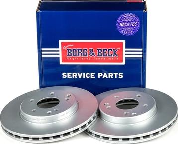 Borg & Beck BBD4470 - Bremžu diski www.autospares.lv