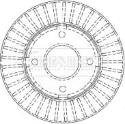 Borg & Beck BBD4477 - Bremžu diski www.autospares.lv