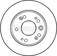 Borg & Beck BBD4590 - Bremžu diski www.autospares.lv