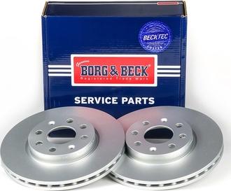 Borg & Beck BBD4553 - Bremžu diski autospares.lv