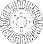 Borg & Beck BBD4552 - Bremžu diski www.autospares.lv