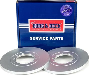 Borg & Beck BBD4566 - Brake Disc www.autospares.lv