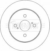 Borg & Beck BBD4561 - Bremžu diski www.autospares.lv