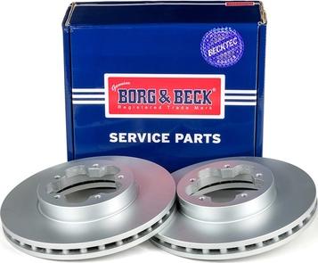 Borg & Beck BBD4563 - Bremžu diski www.autospares.lv