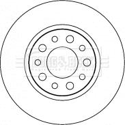 Borg & Beck BBD4515 - Bremžu diski www.autospares.lv