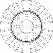 Borg & Beck BBD4510 - Bremžu diski www.autospares.lv