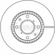 Borg & Beck BBD4537 - Bremžu diski www.autospares.lv