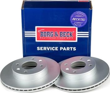 Borg & Beck BBD4528 - Bremžu diski www.autospares.lv