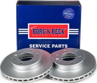 Borg & Beck BBD4570 - Bremžu diski www.autospares.lv