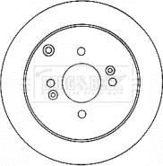 TRW DF4803 - Bremžu diski autospares.lv