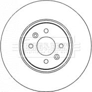 Borg & Beck BBD4572 - Bremžu diski www.autospares.lv